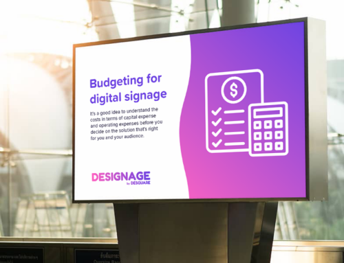 Budgeting for digital signage
